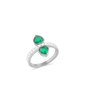Double Heart Ring