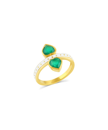 Double Heart Ring