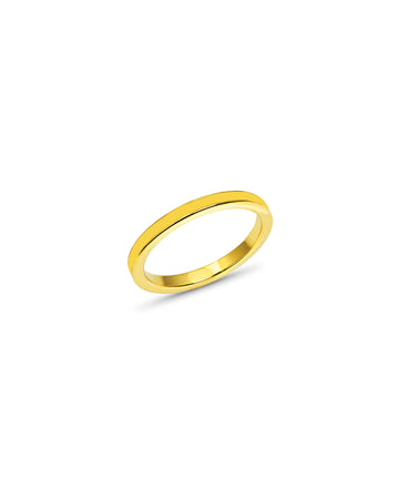 Straight Line Enamel Band