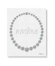 Diamond Riviera Watercolor Rendering printed on Canvas