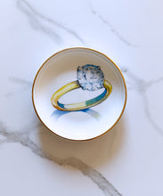 Solitaire Porcelain Ring Dish